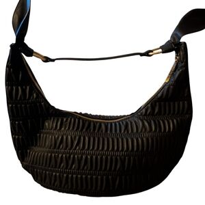 House Of Want Quilted How We Saunter Hobo Bag